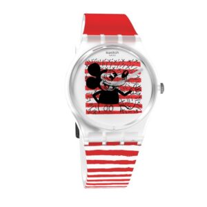 Orologio SWATCH MOUSE MARINIÈRE KEITH HARING GZ352