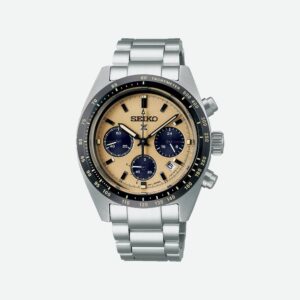 immagine frontale orologio seiko prospex speedtimer solar