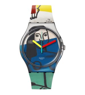 questa immagine rappresenta uno swatch: leger's two women holding flowers