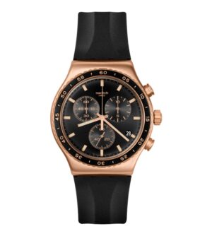 QUESTA IMMAGINE RAPPRESENTA UN OROLOGIO SWATCH CRONOMETRO