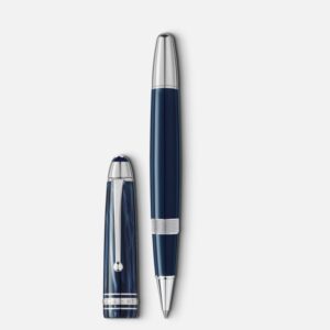 Questa è l'immagine frontale del roller blue legrand di montblanc che fa parte della collezione the origin