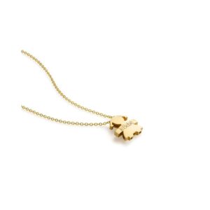 LE BEBÈ I Tesorini Girocollo Sagoma Bimba in Oro Giallo 18 kt LBB901