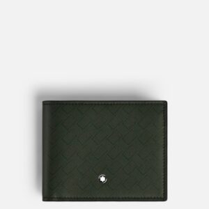 Questa è l'immagine frontale del portafoglio di montblanc con pellame extreme 3.0 multikaki